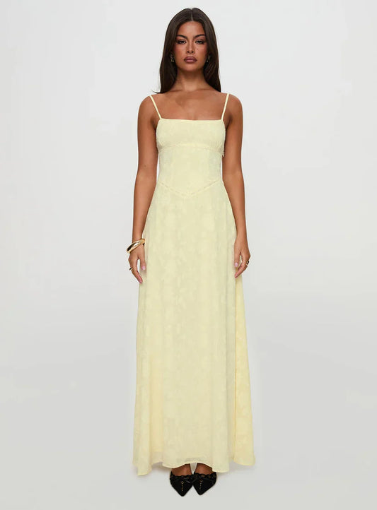 South Of France Maxi Elbise
