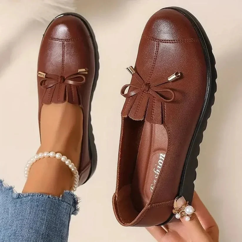 Kadınlar için Şık ve Ultra Rahat Slip-On Mokasen Ayakkabı